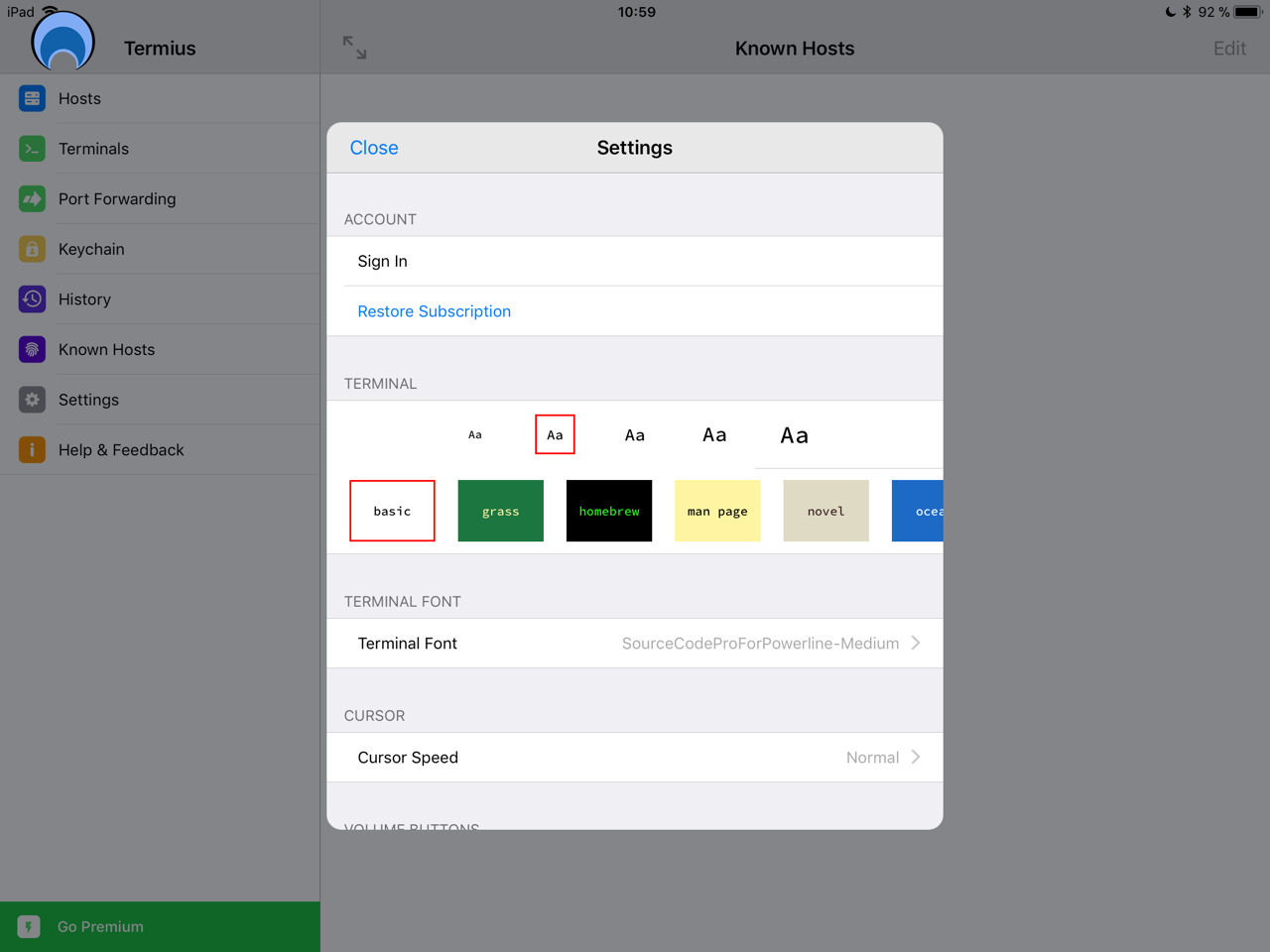 iPad Pro 10.5 6 meses terminal