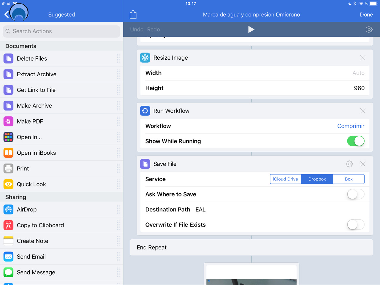 iPad Pro 10.5 6 meses workflow