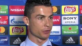 Cristiano en zona mixta