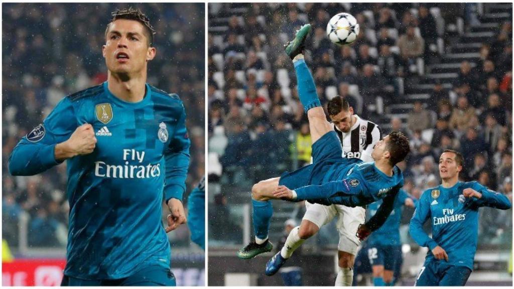 La chilena de Cristiano contra la Juventus