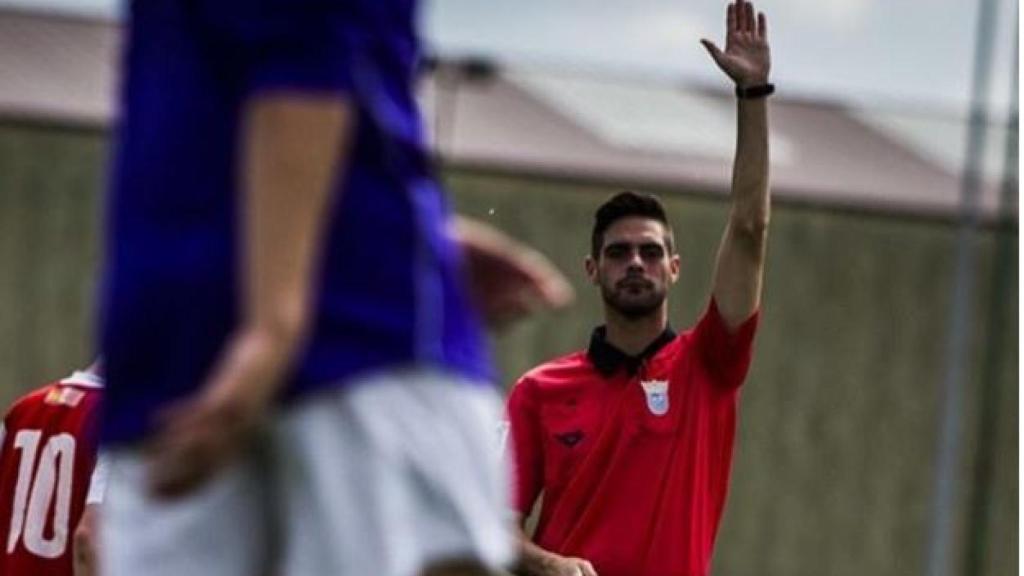 Tomillero Benavente, durante un partido.