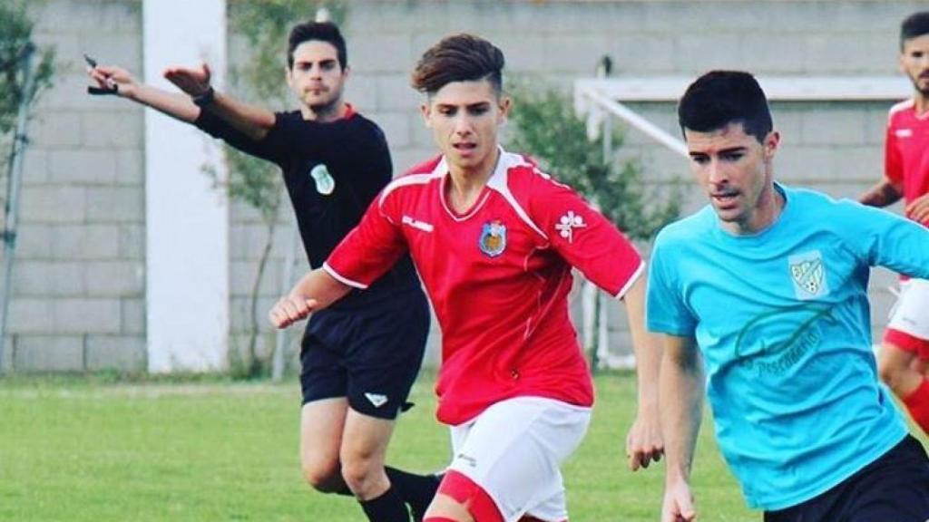 Tomillero Benavente, durante un partido.