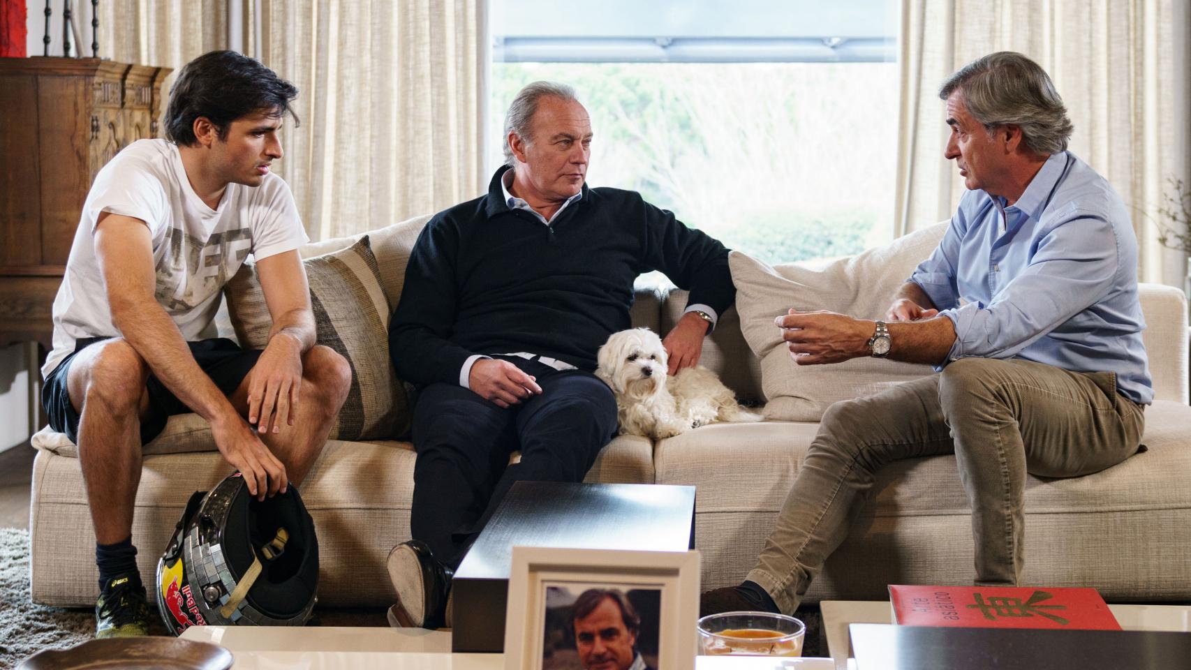 Bertín Osborne entrevista a Carlos Sainz y a Carlos Sainz Jr.