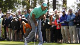 Sergio García durante el pasado Masters de Augusta.