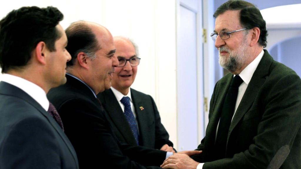 RAJOY RECIBE A LIDERES DE LA OPOSICION VENEZOLANA