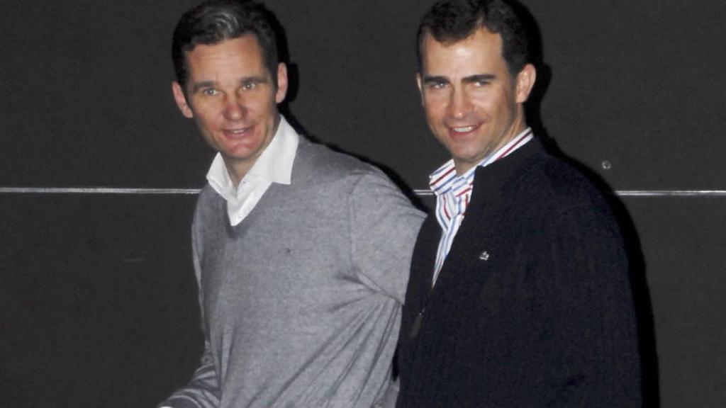 Felipe y Urdangarín en el año 2007. Tiempo después su relación se enfrió.