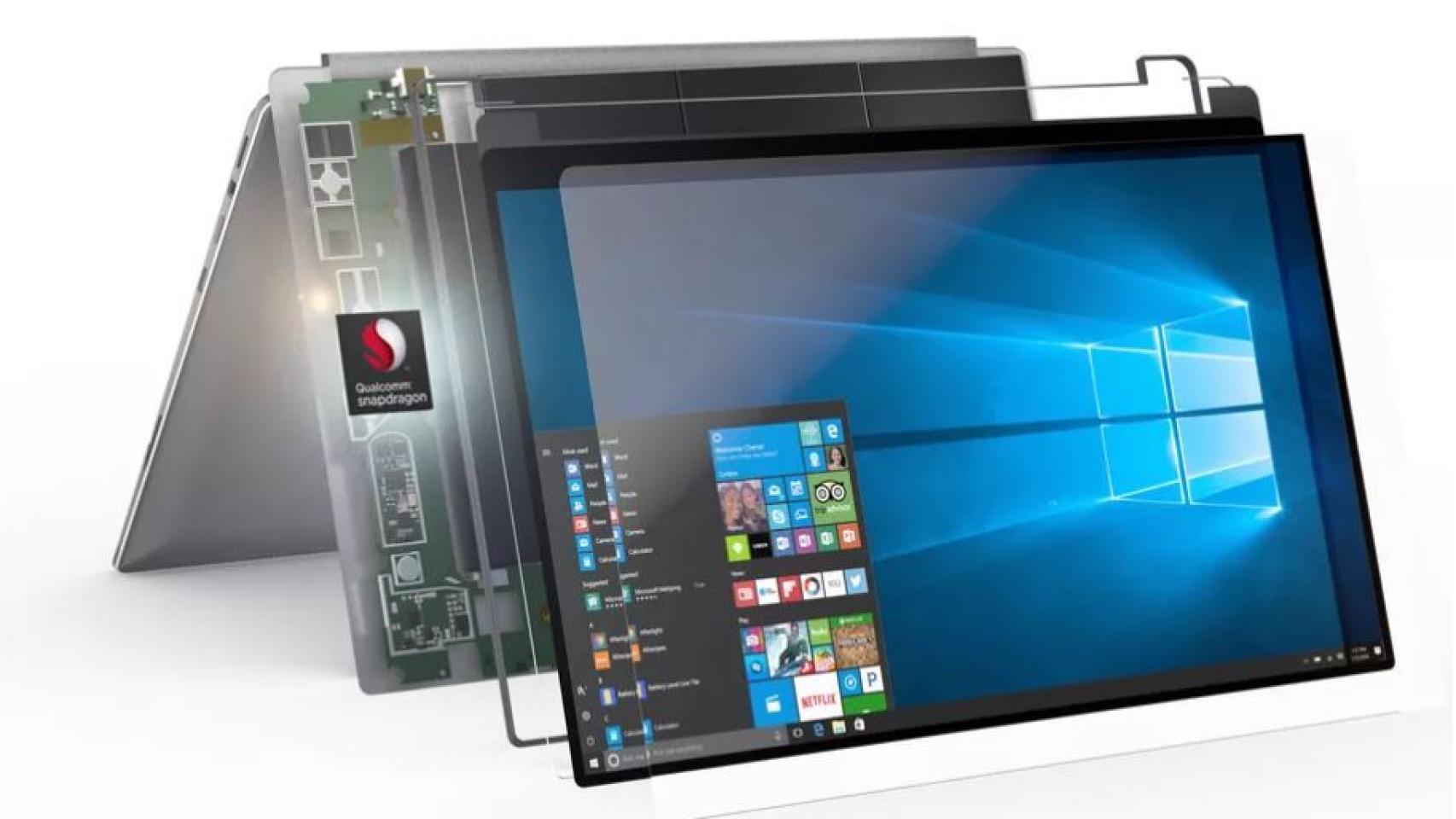 windows 10 arm qualcomm snapdragon asus novago