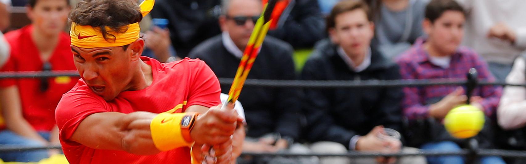 La Copa Davis, en vivo: siga el Rafael Nadal - Philipp Kohlschreiber de cuartos de final