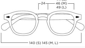 Diseño de The Lemtosh patente de Moscot