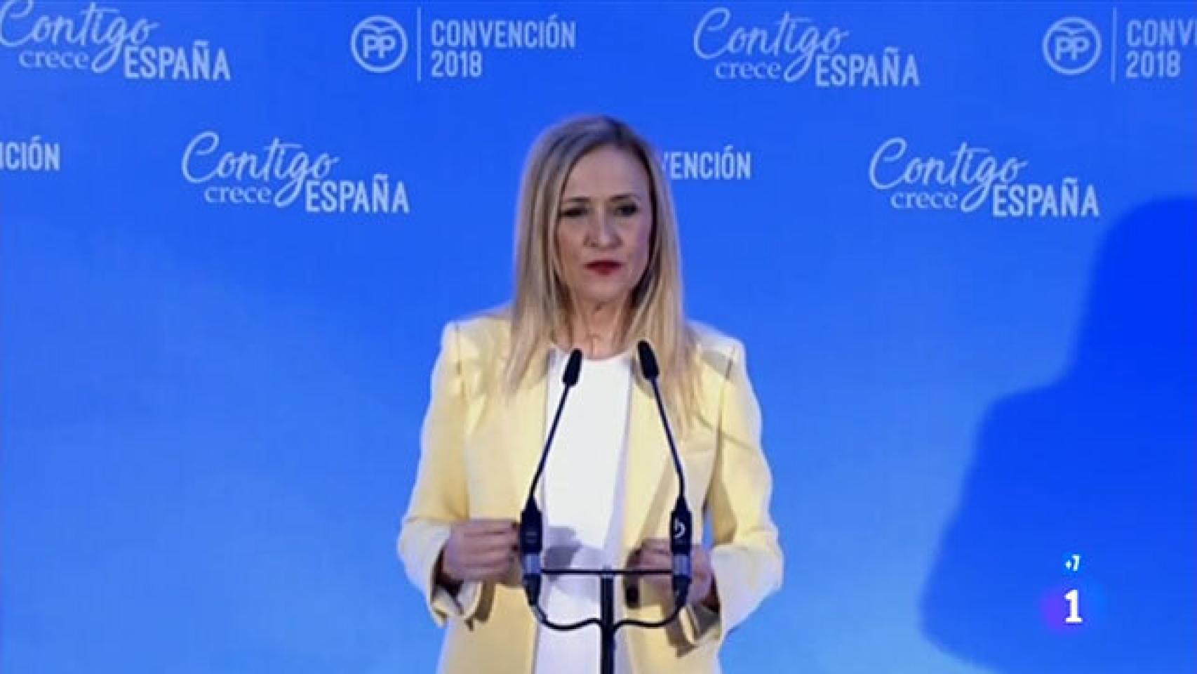 ‘Informe Semanal’ dedica un minuto al caso de Cristina Cifuentes