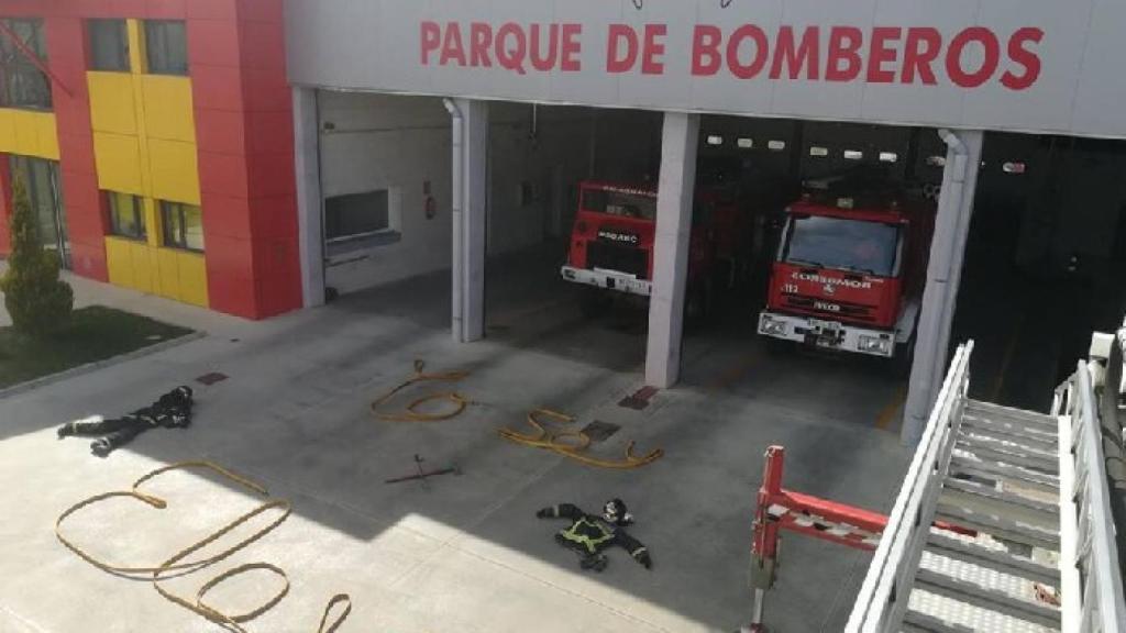 zamora bomberos benavente homenaje fallecido asturias2