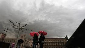 Lluvia este fin de semana en Pamplona.