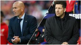 Zidane y Simeone