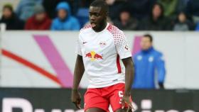 Upamecano con el RB Leipzig. Foto Twitter (@rbleipzig_en)