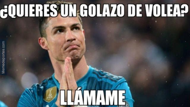 Meme del derbi entre Real Madrid y Atlético. Foto: memedeportes.com