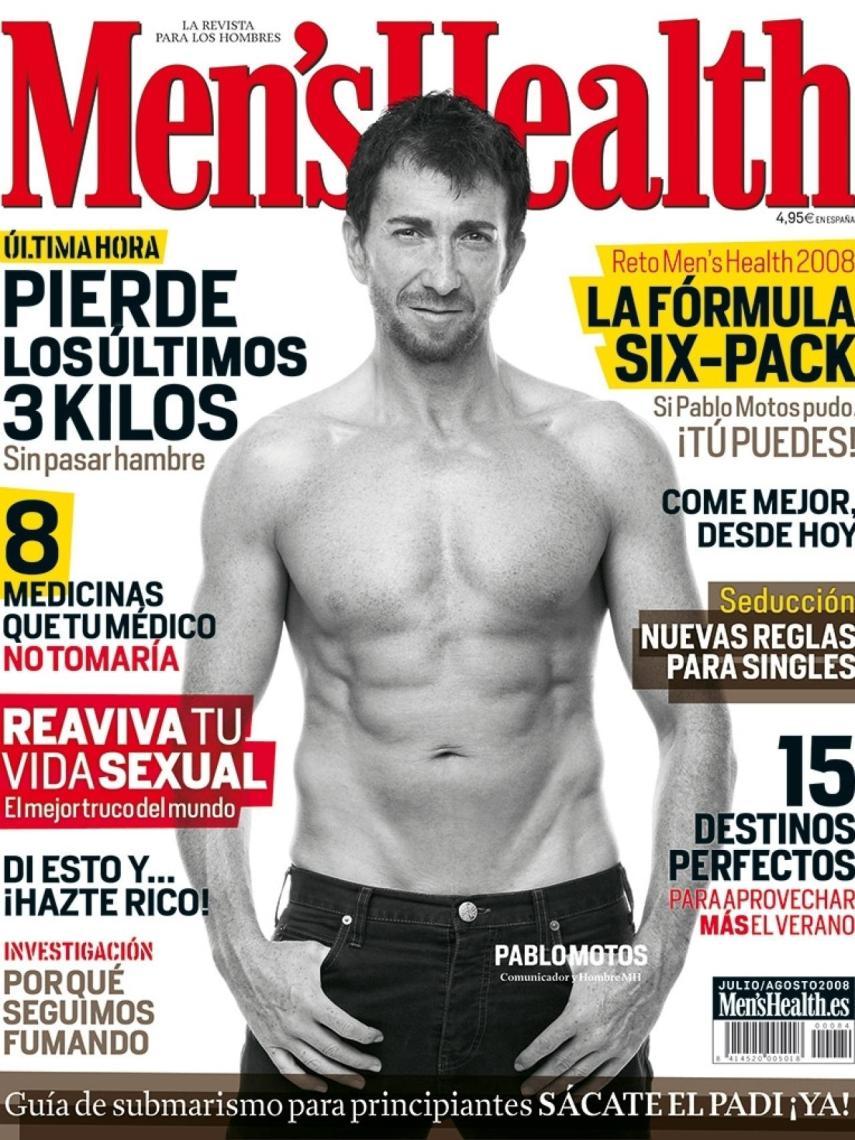 Portada de Men's Health de Pablo Motos.