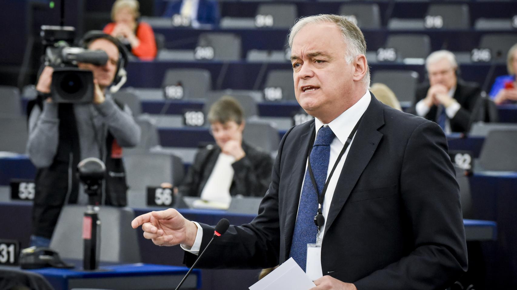 González Pons, durante una reciente intervención en la Eurocámara