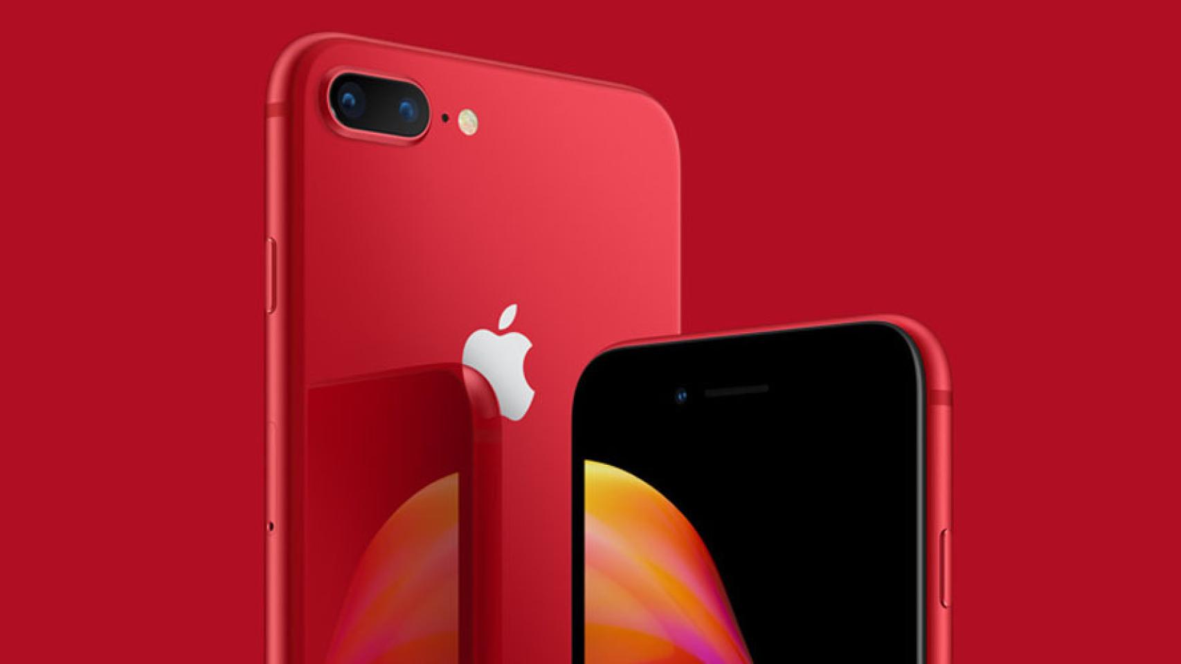 iphone 8 y 8 plus (product)red special edition destacada