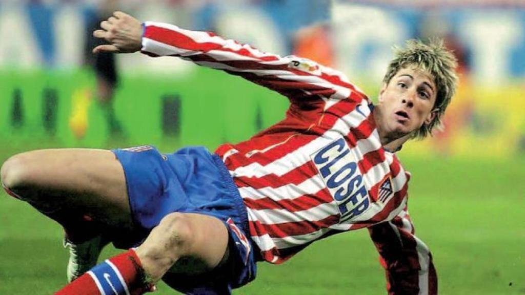 Fernando Torres en su primera etapa en el Atlético