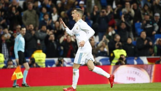 Lucas Vázquez, en el Real Madrid - Girona. Foto: Pedro Rodriguez/El Bernabéu