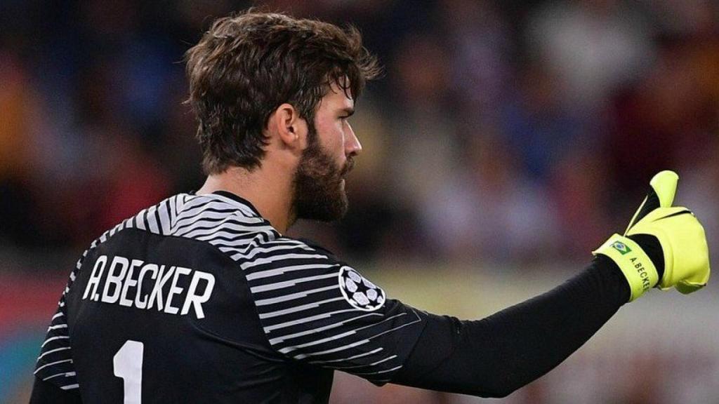 Alisson Becker, en la órbita del Real Madrid. Foto: Twitter (@Alissonbecker)