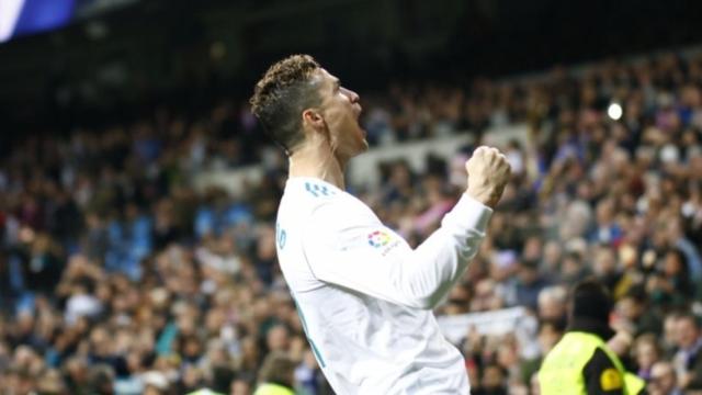 Cristiano, en el Real Madrid - Girona. Foto: Pedro Rodriguez/El Bernabéu