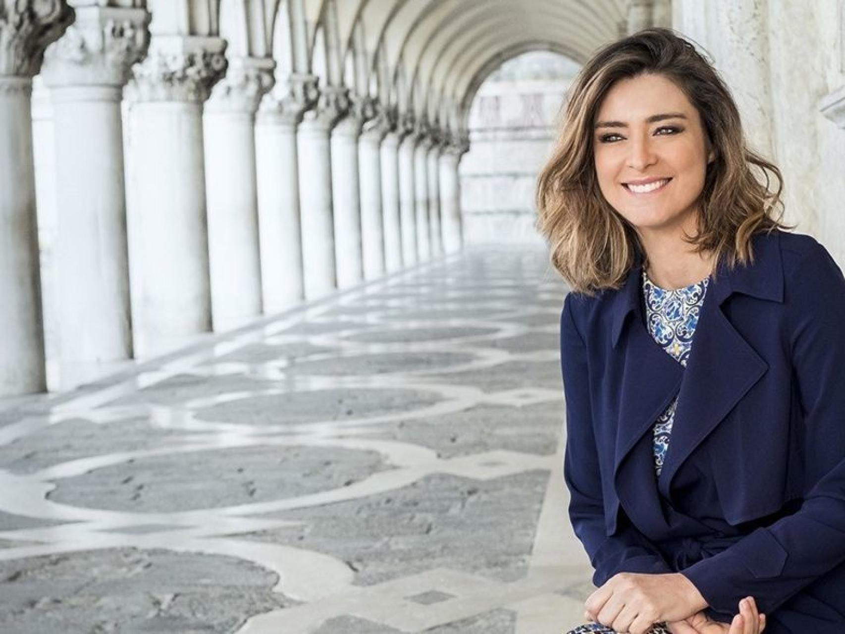 Sandra Barneda presenta Las hijas del agua, ambientada en Venecia.