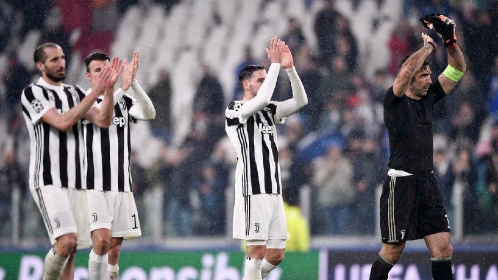 La Juventus, tras caer contra el Real Madrid. Foto Twitter (@juventusfc)