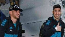 Asensio y Theo Hernández, en la concentración para el partido ante la Juventus