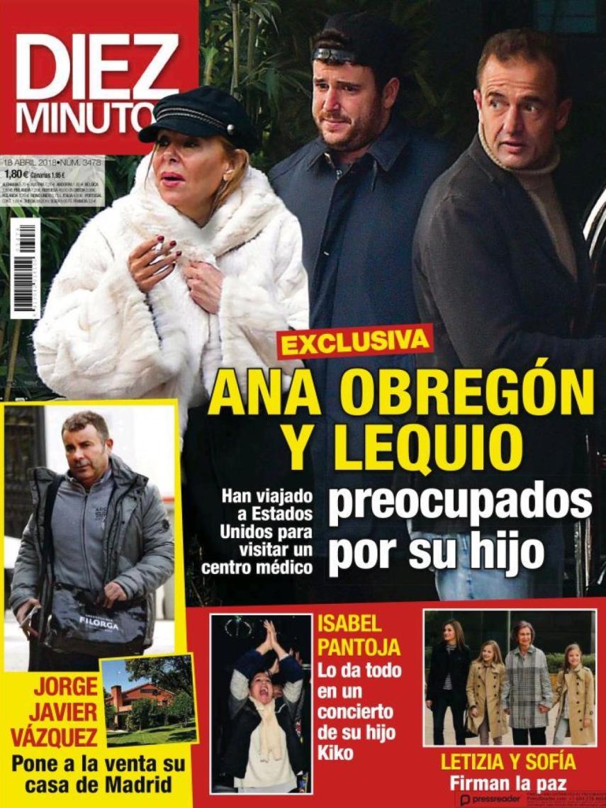 Portada de la revista Diez Minutos.