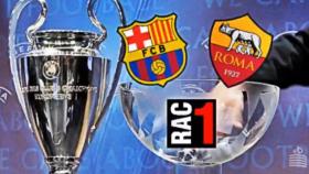 Sorteo de los cuartos de final de la Champions entre el Barceloan y la Roma