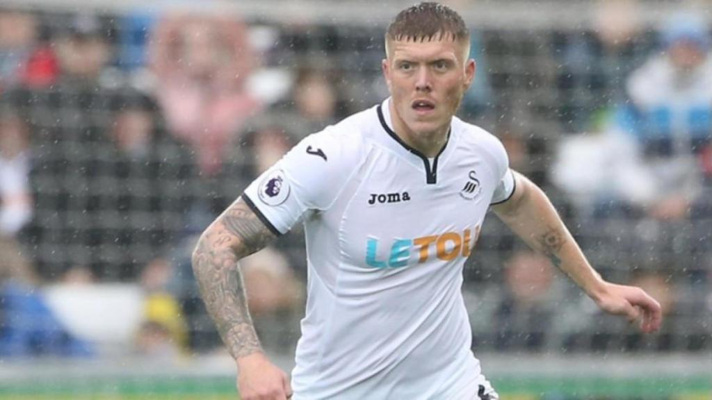 Alfie Mawson, jugador del Swansea City. Foto: swanseacity.com