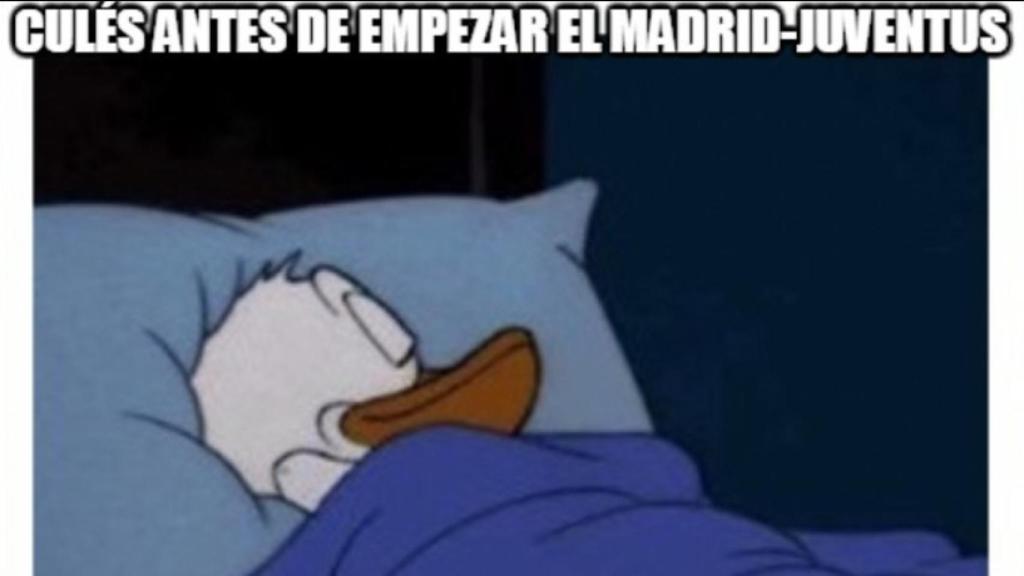 Meme del Real Madrid-Juventus. Foto: memedeportes.com