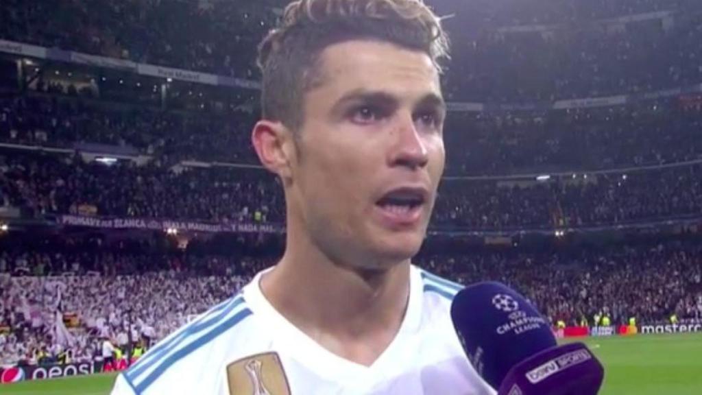 Cristiano Ronaldo habla tras el partido