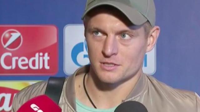 Kroos en zona mixta