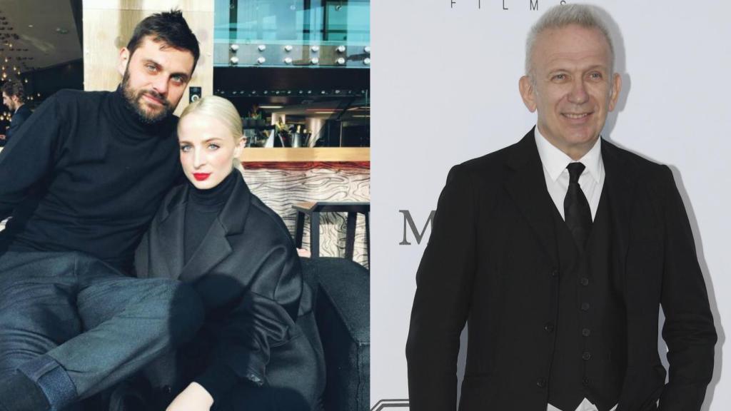 'Madame Monsieur' junto a Jean-Paul Gaultier en un montaje.