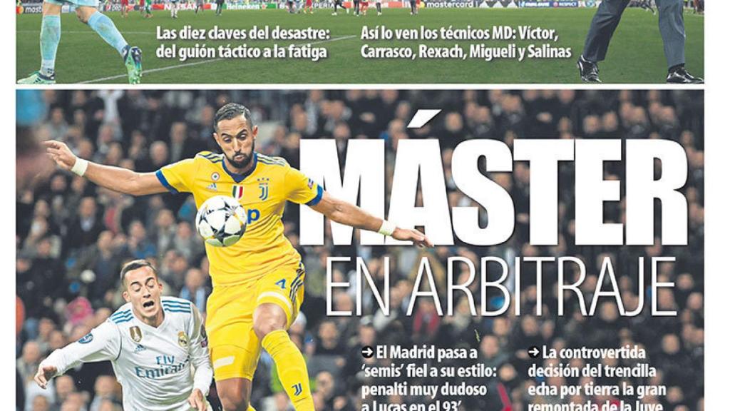 Portada Mundo Deportivo (12/04/18)