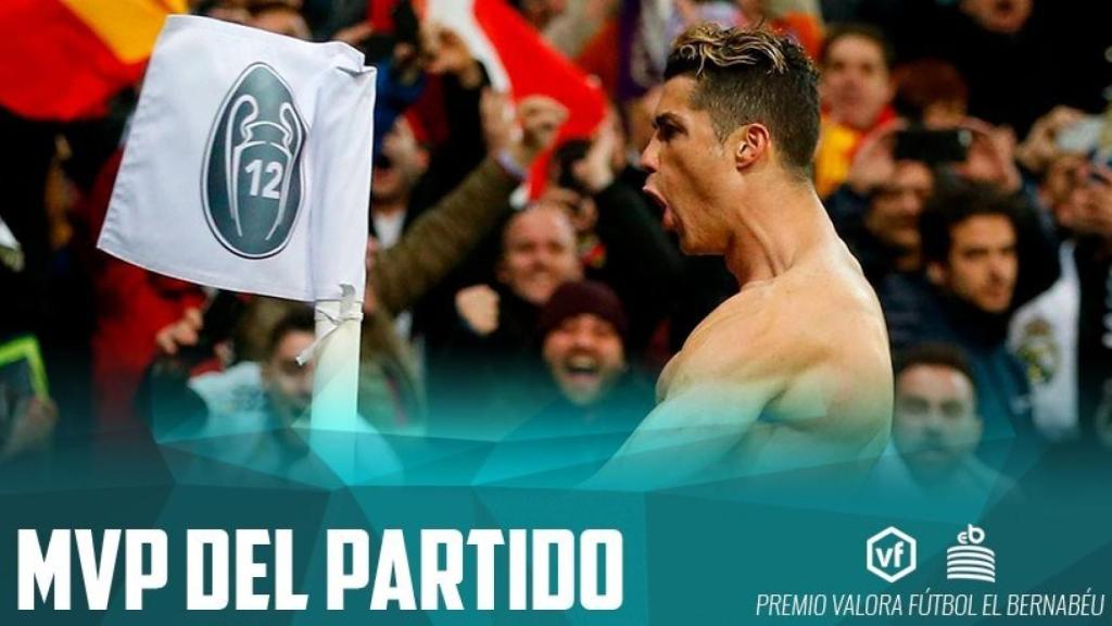 Cristiano Ronaldo, MVP del Real Madrid - Juventus