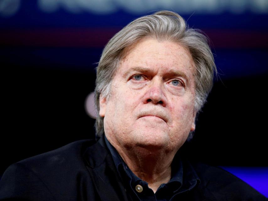 Stephen Bannon durante la Conferencia de Acción Política Conservadora (CPAC) en Maryland (EEUU).