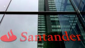 Logo del Banco Santander en una imagen de archivo.