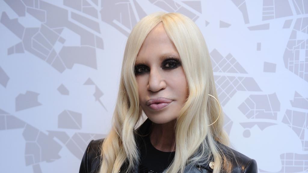 Donatella Versace en una imagen de archivo.