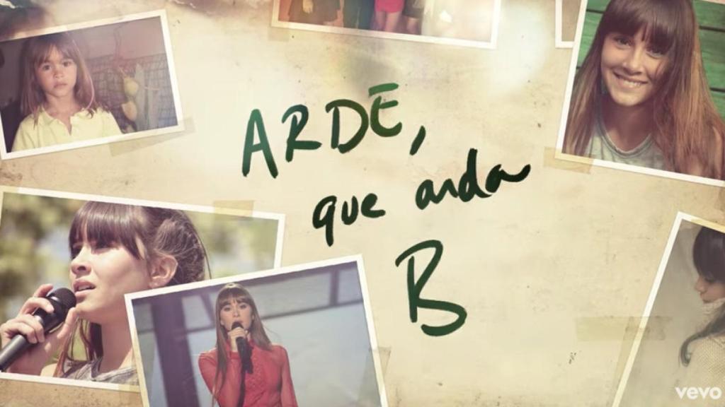 Aitana publica la versión definitiva de 'Arde', su primer single