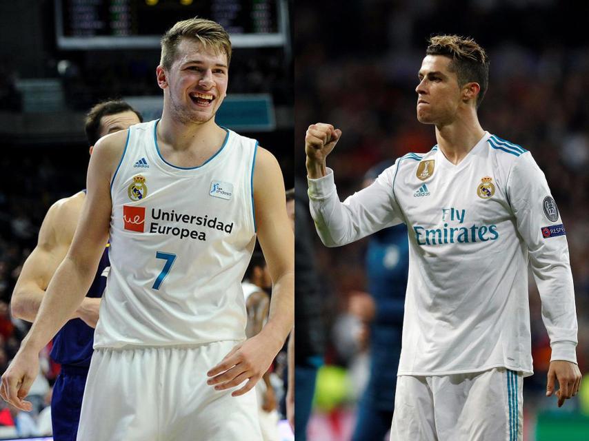 Luka Doncic y Cristiano Ronaldo jugarían al mismo tiempo el próximo 25 de abril.