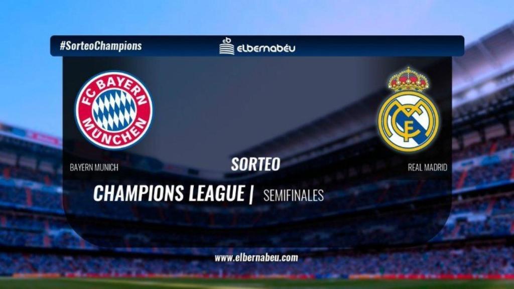 Sorteo semifinales Champions League