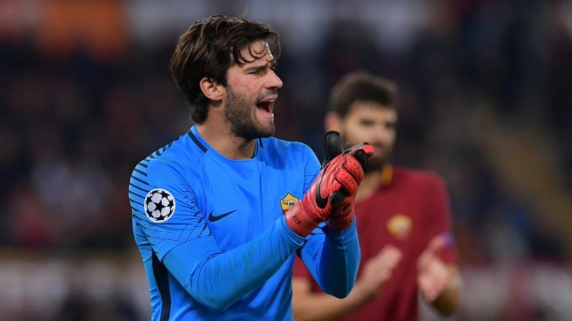 Alisson: Estoy feliz en la Roma