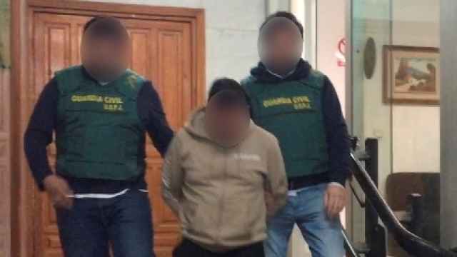 Detención de la Guardia Civil practicada en Almería.