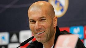 Zidane en rueda de prensa