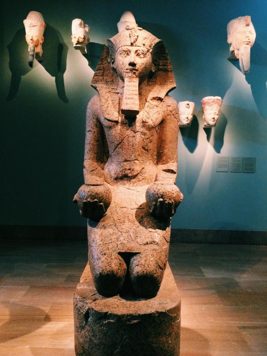 Hatshepsut, la faraona mujer de la dinastía XVIII de Egipto.