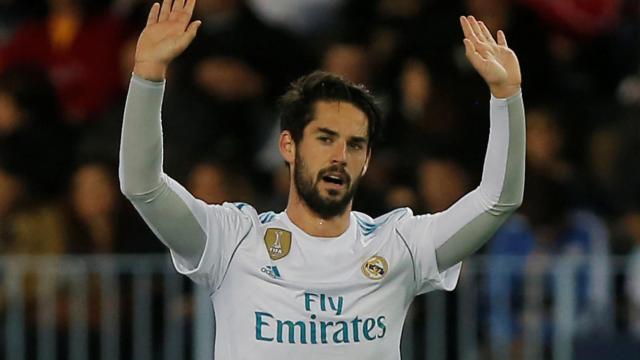 Isco Alarcón pide perdón a la afición del Málaga tras marcar de falta.