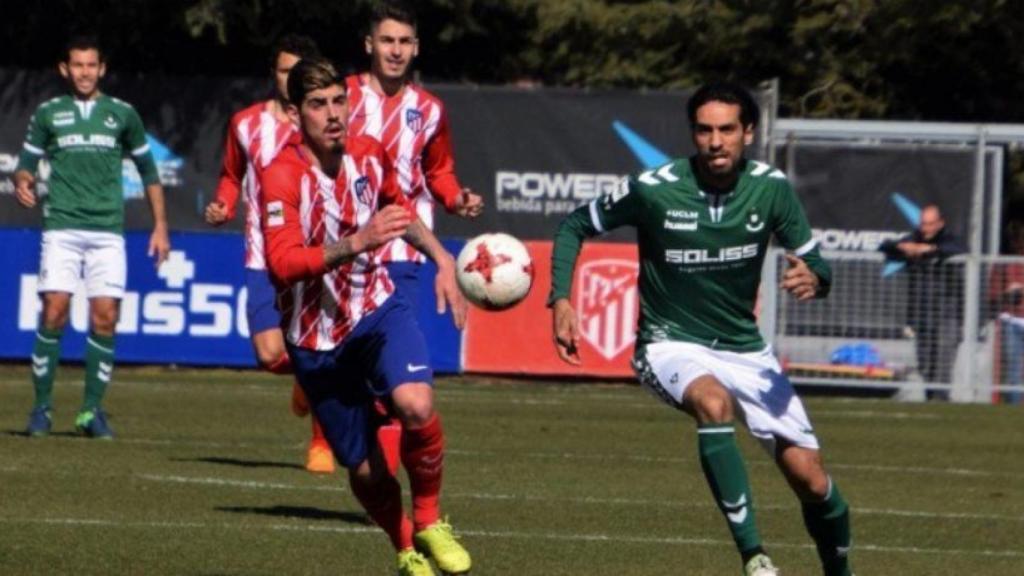 Lassad durante un partido del Toledo. Foto: Twitter (@CD_Toledo).